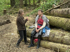 Behind the scenes photos from the making of Yird Swine