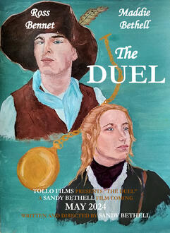 Poster for The Duel, by Maddie Bethell